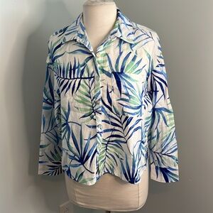 Sigrid Olsen Linen Blouse